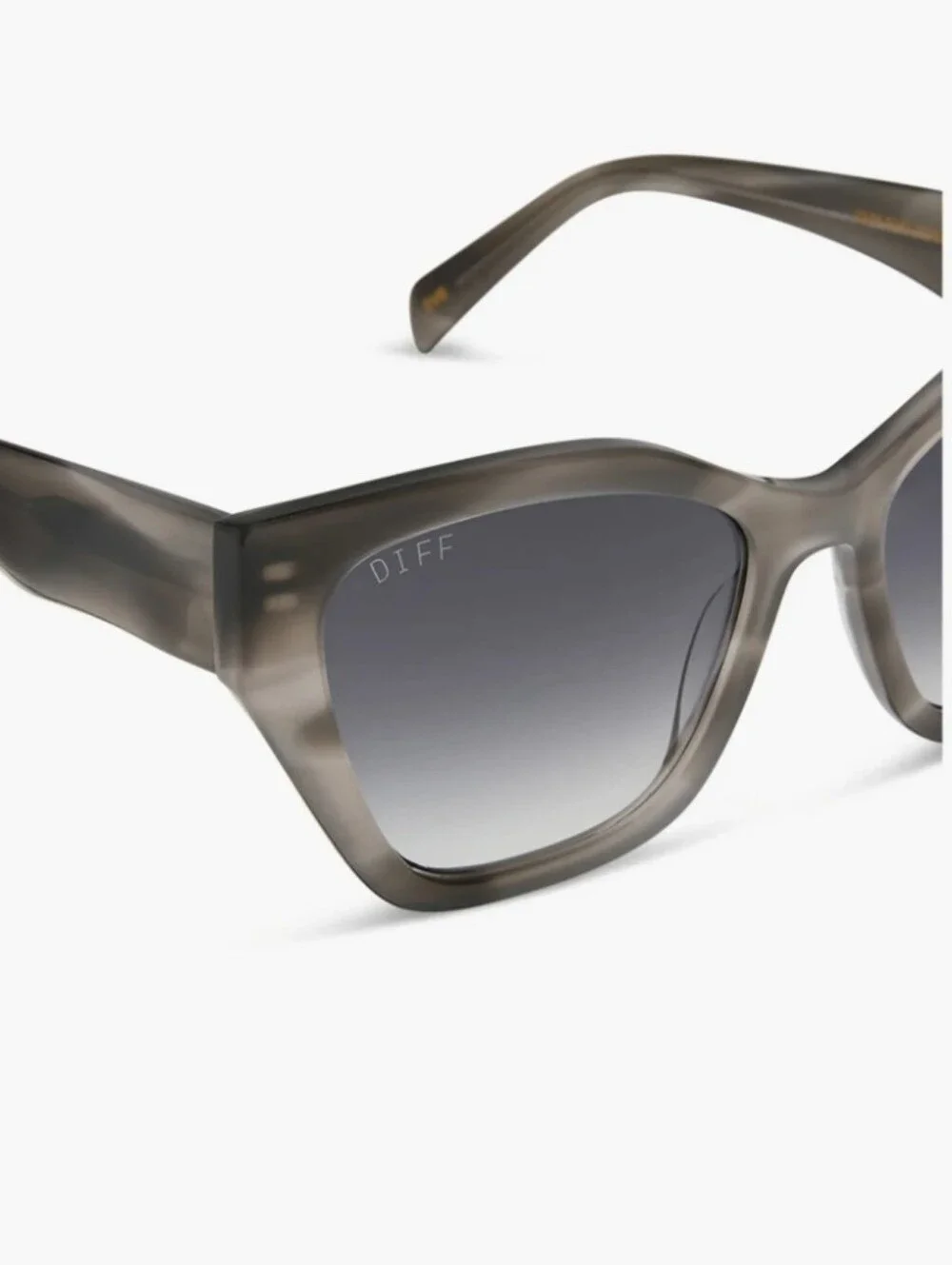 Diff Eyewear Evie 54MM Tortoise Cat-Eye Sunglasses